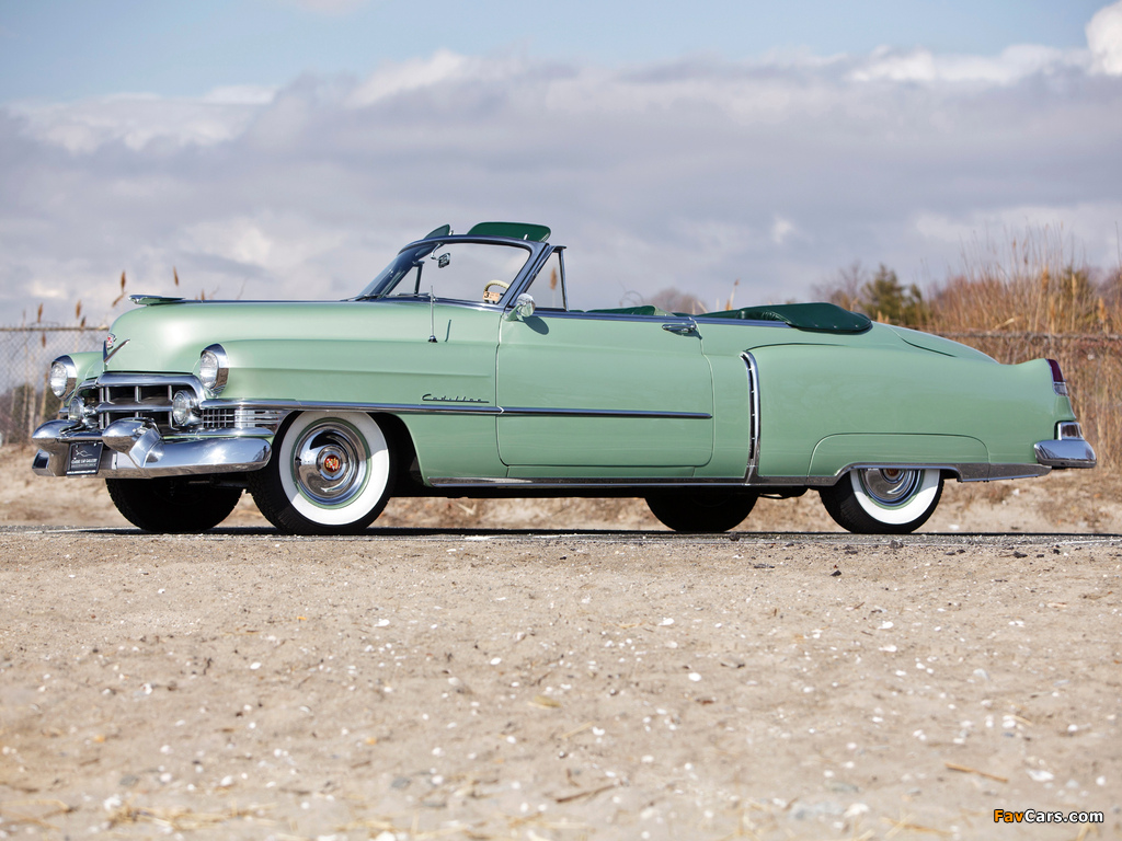 Cadillac Sixty-Two Convertible Coupe 1951 wallpapers (1024 x 768)