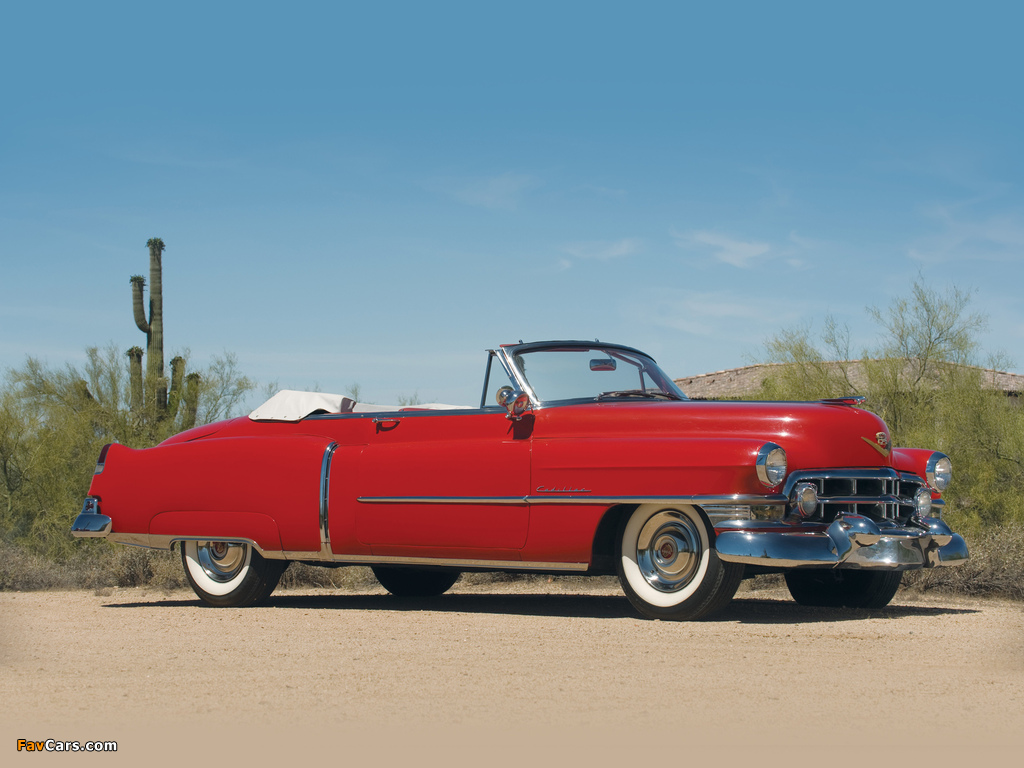 Cadillac Sixty-Two Convertible Coupe 1952 images (1024 x 768)