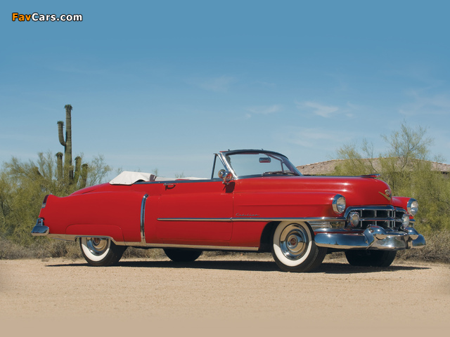 Cadillac Sixty-Two Convertible Coupe 1952 images (640 x 480)