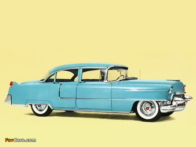 Cadillac Sixty-Two Sedan 1955 pictures (640 x 480)