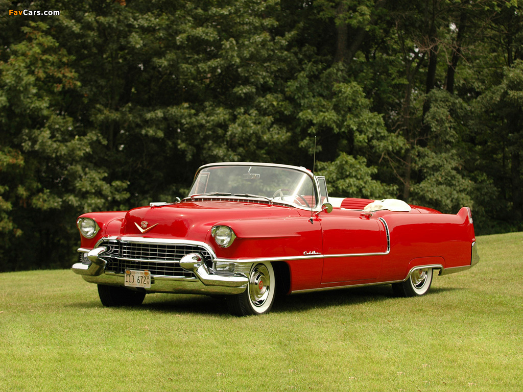 Cadillac Sixty-Two Convertible 1955 wallpapers (1024 x 768)