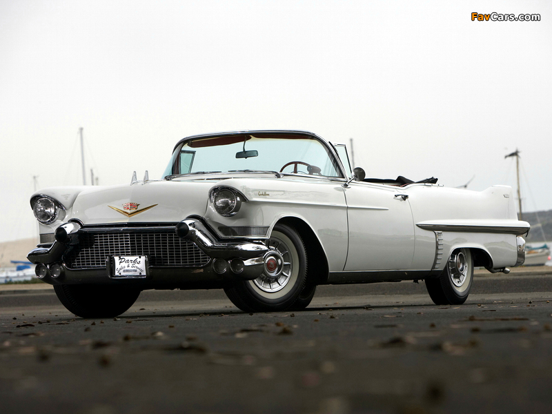 Cadillac Sixty-Two Convertible 1957 wallpapers (800 x 600)