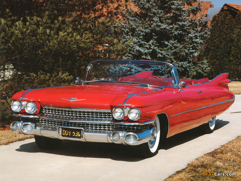 Cadillac Sixty-Two Convertible 1959 pictures (800 x 600)