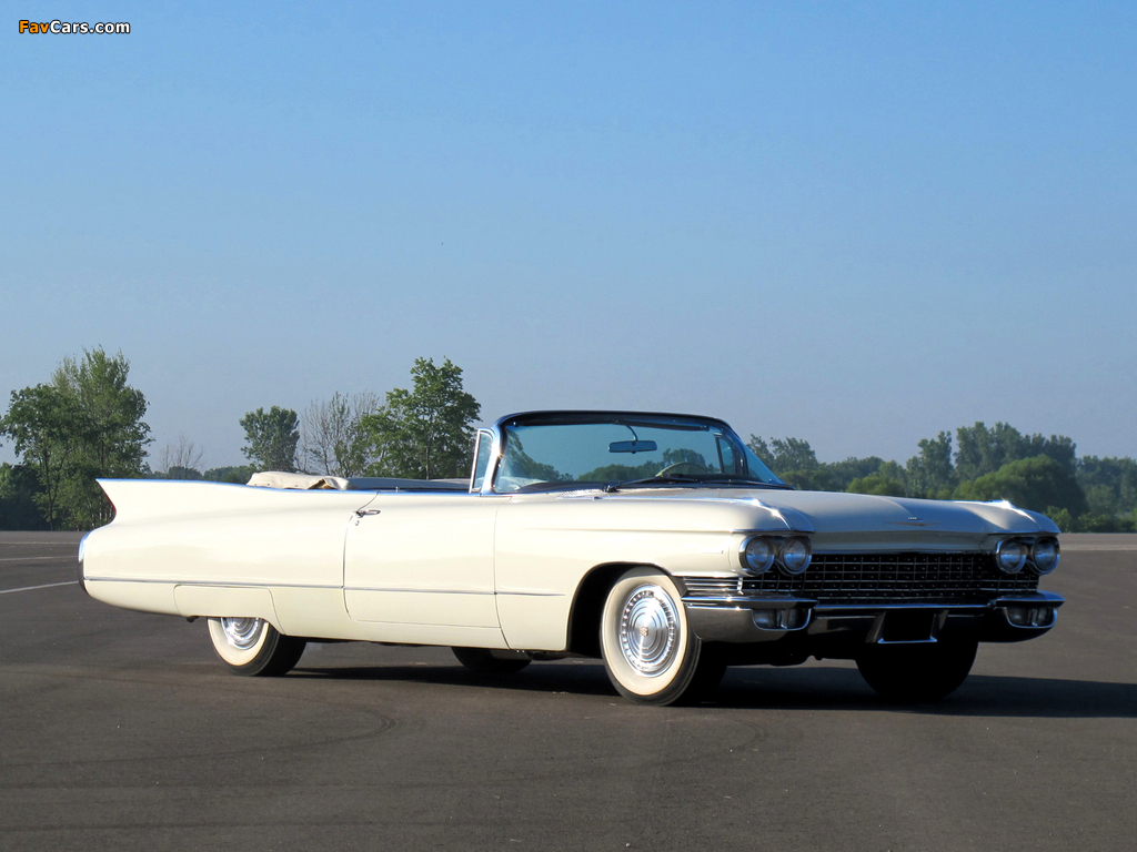 Cadillac Sixty-Two Convertible 1960 images (1024 x 768)
