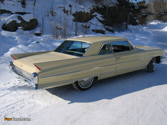 Cadillac Sixty-Two Coupe 1962 wallpapers (640 x 480)