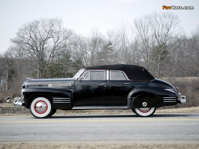 Images of Cadillac Sixty-Two Convertible Sedan 1941 (640 x 480)