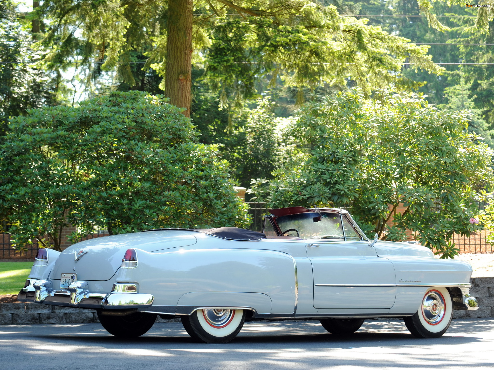 Images of Cadillac Sixty-Two Convertible Coupe 1951 (2048 x 1536)