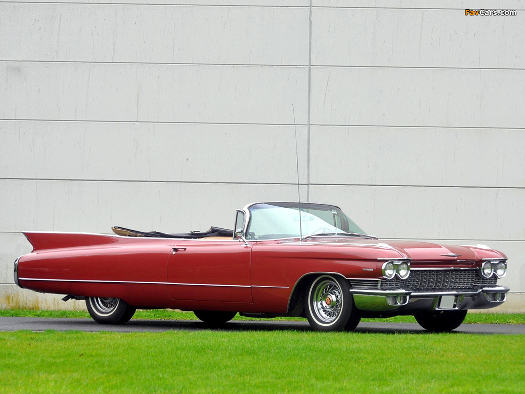 Images of Cadillac Sixty-Two Convertible 1960 (1024 x 768)