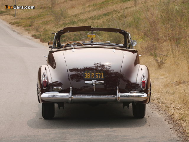 Images of Cadillac Sixty-Two Convertible Coupe by Fleetwood 1941 (640 x 480)