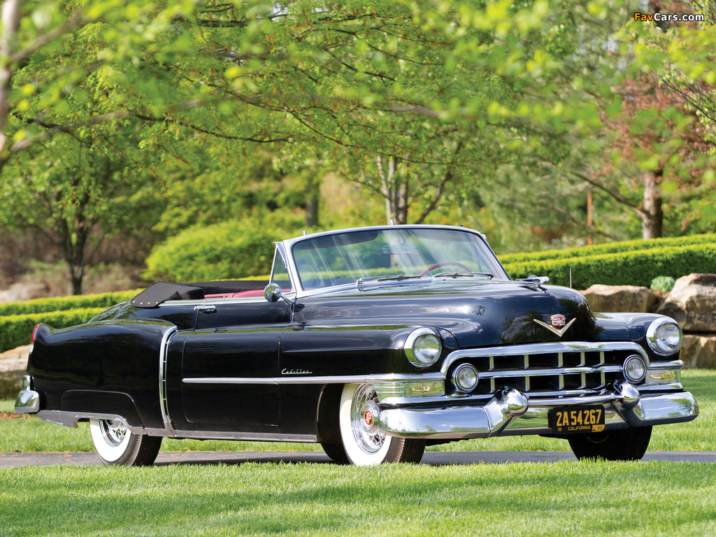 Photos of Cadillac Sixty-Two Convertible Coupe 1952 (1024 x 768)