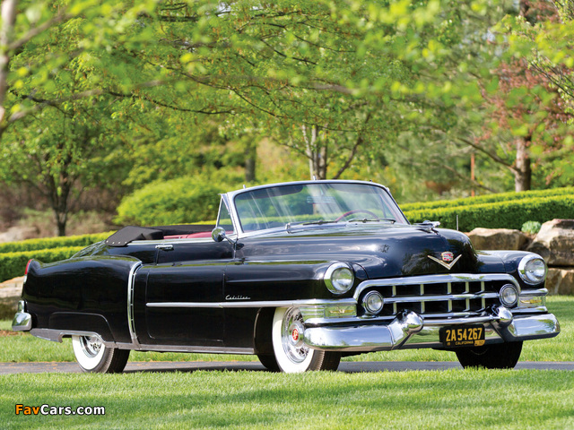 Photos of Cadillac Sixty-Two Convertible Coupe 1952 (640 x 480)
