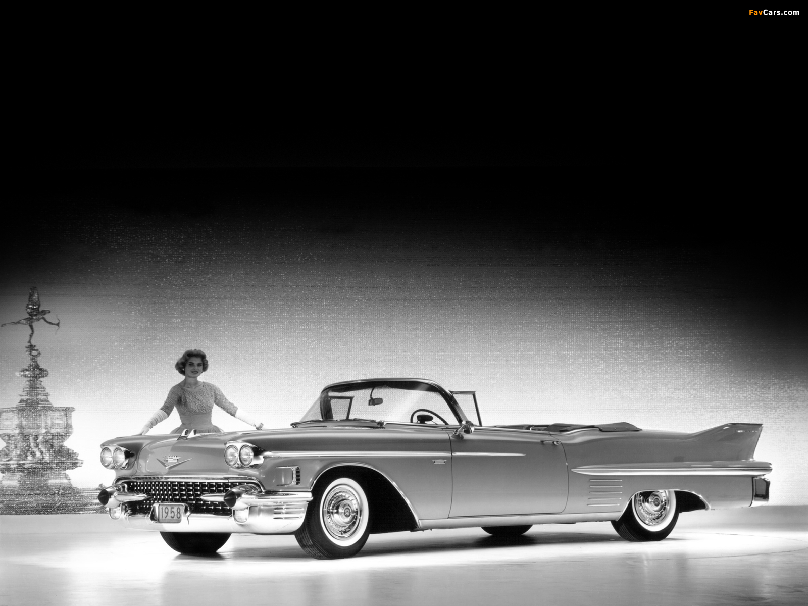 Photos of Cadillac Sixty-Two Convertible (6267X) 1958 (1600 x 1200)