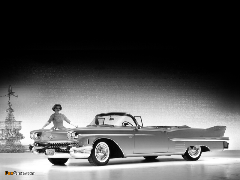 Photos of Cadillac Sixty-Two Convertible (6267X) 1958 (800 x 600)