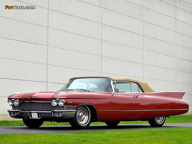 Photos of Cadillac Sixty-Two Convertible 1960 (640 x 480)