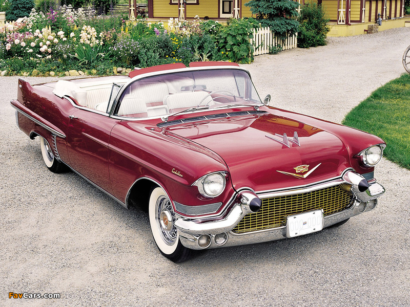 Photos of Cadillac Sixty-Two Convertible 1957 (800 x 600)
