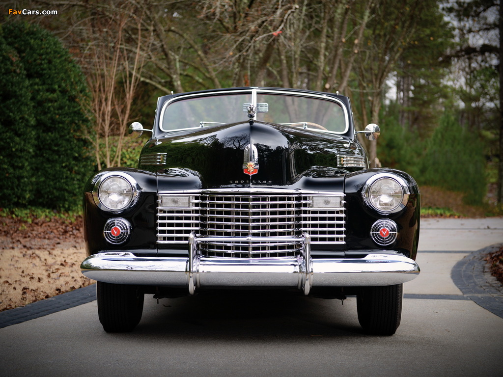 Pictures of Cadillac Sixty-Two Convertible Coupe by Fleetwood 1941 (1024 x 768)
