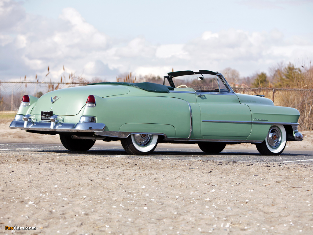 Pictures of Cadillac Sixty-Two Convertible Coupe 1951 (1024 x 768)