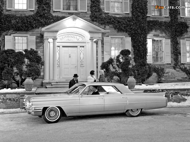 Pictures of Cadillac Sixty-Two 4-window Hardtop Sedan (6239N) 1963 (640 x 480)