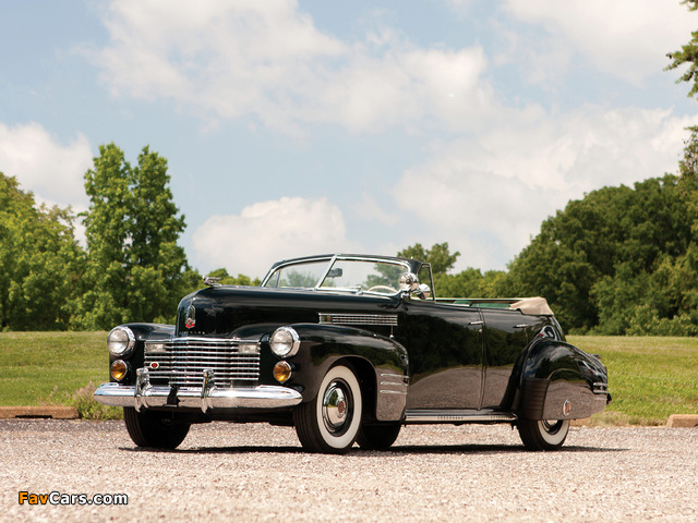 Cadillac Sixty-Two Convertible Sedan 1941 wallpapers (640 x 480)