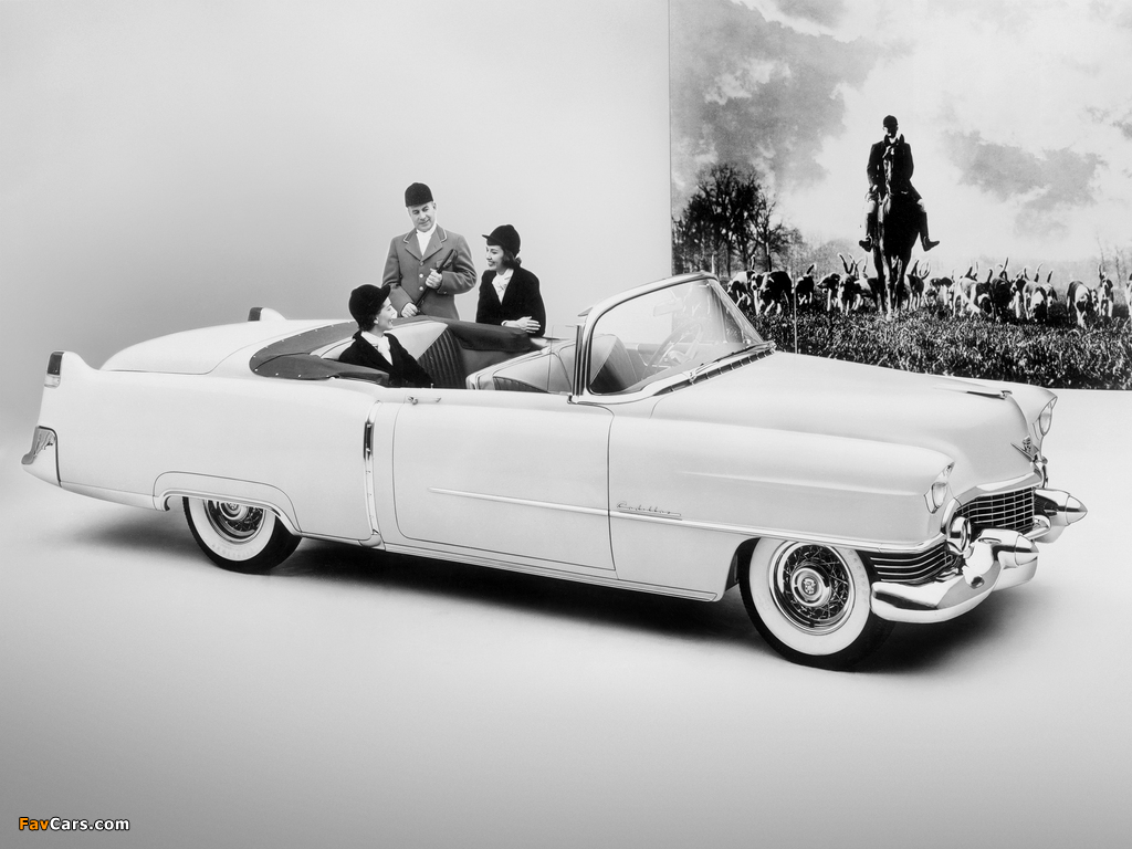 Cadillac Sixty-Two Convertible (6267X) 1954 wallpapers (1024 x 768)