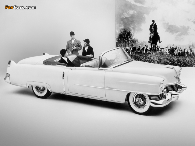 Cadillac Sixty-Two Convertible (6267X) 1954 wallpapers (640 x 480)