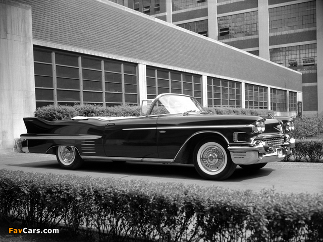 Cadillac Sixty-Two Convertible (6267X) 1958 wallpapers (640 x 480)