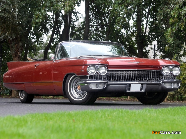 Cadillac Sixty-Two Convertible 1960 wallpapers (640 x 480)