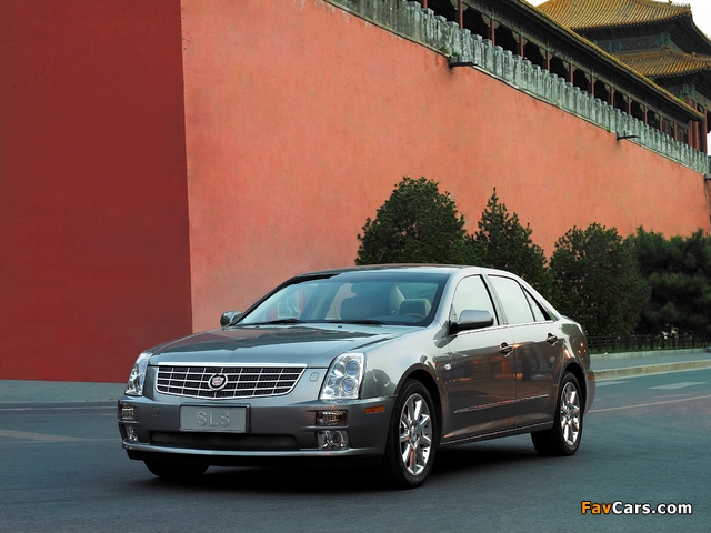 Cadillac SLS 2007–09 wallpapers (640 x 480)