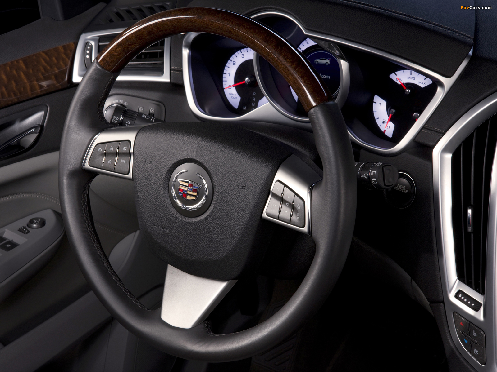 Pictures of Cadillac SRX 2009–12 (1600 x 1200)