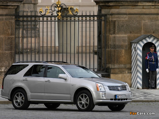 Cadillac SRX 2004–09 wallpapers (640 x 480)