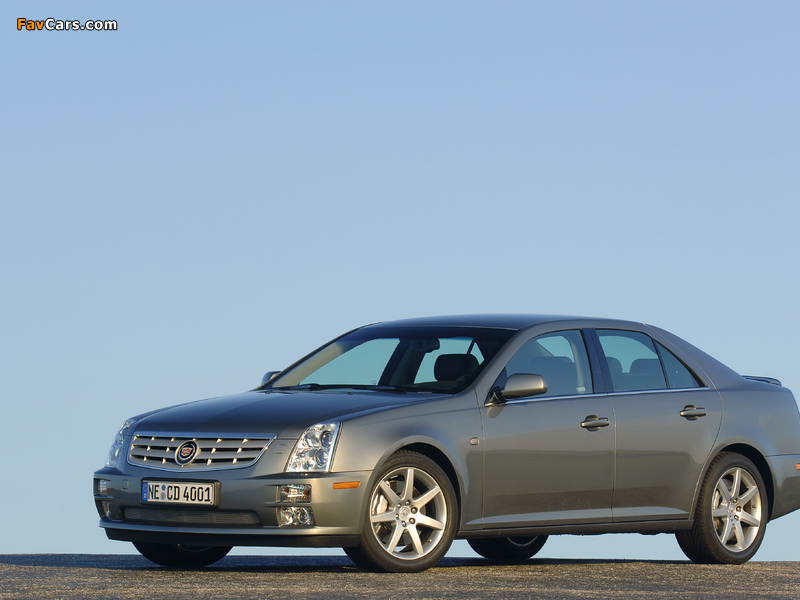 Cadillac STS 2004–07 wallpapers (800 x 600)