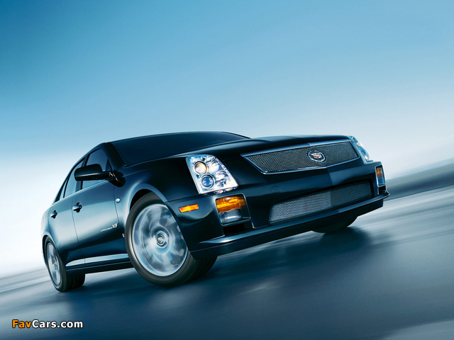 Cadillac STS-V 2005–09 images (640 x 480)
