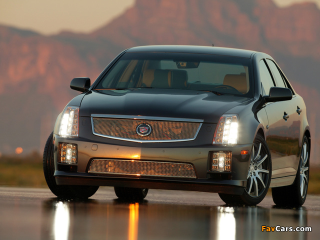 Cadillac STS SAE 100 Concept 2005 pictures (640 x 480)