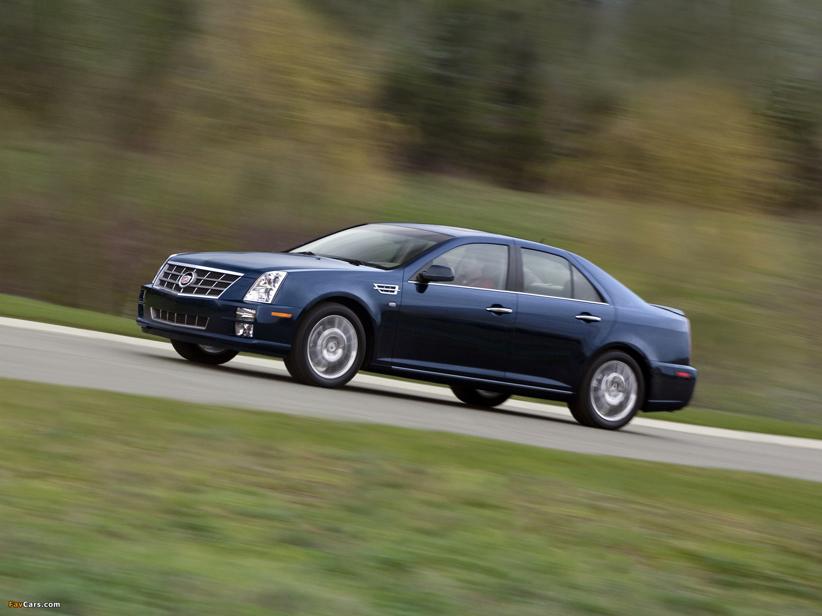Cadillac STS 2007–11 images (1600 x 1200)