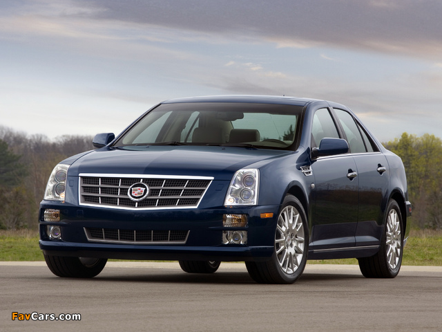 Cadillac STS 2007–11 pictures (640 x 480)