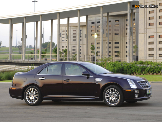 Images of Cadillac STS ZA-spec 2008–09 (640 x 480)