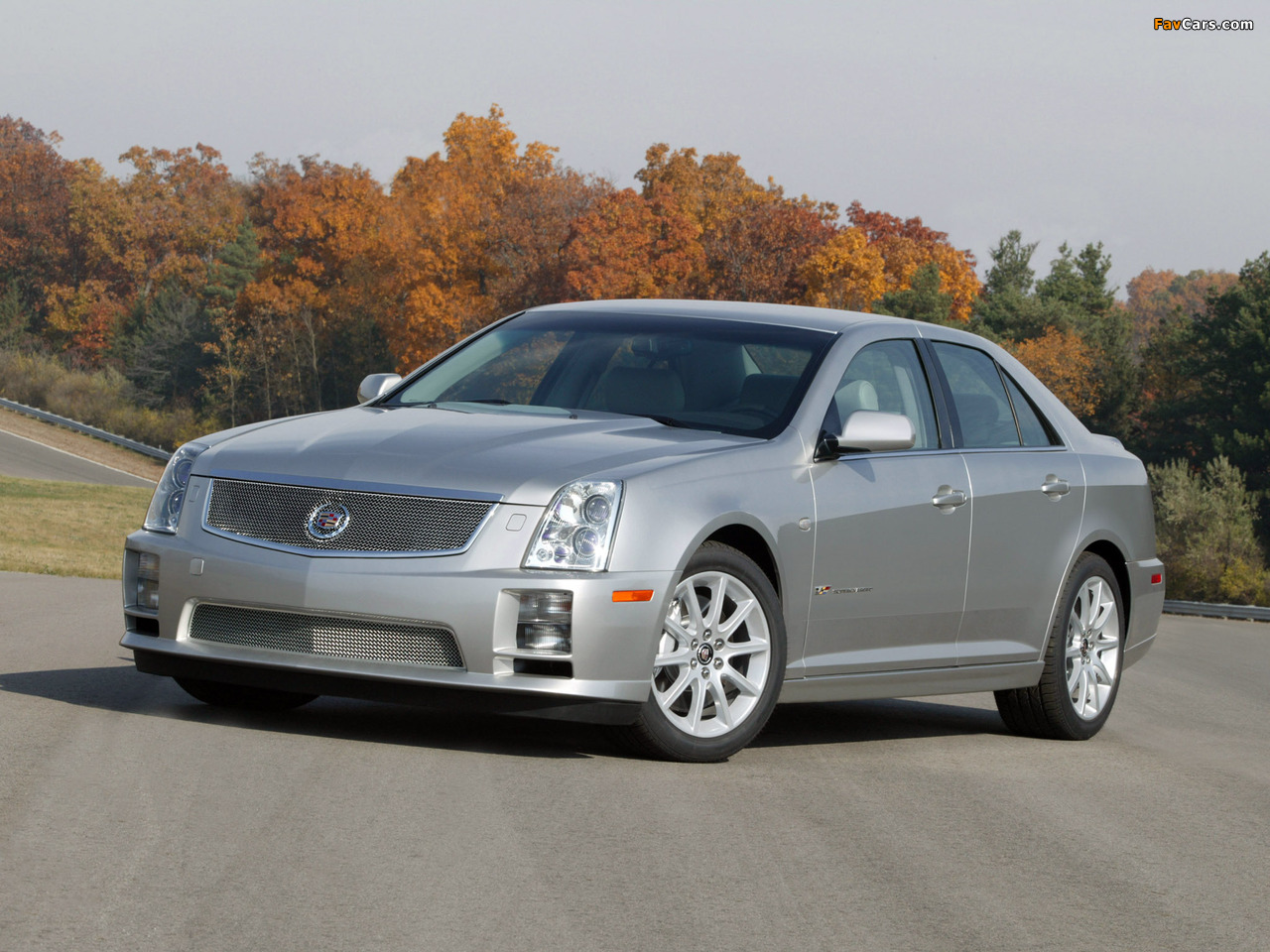 Cadillac STS-V 2005–09 wallpapers (1280 x 960)