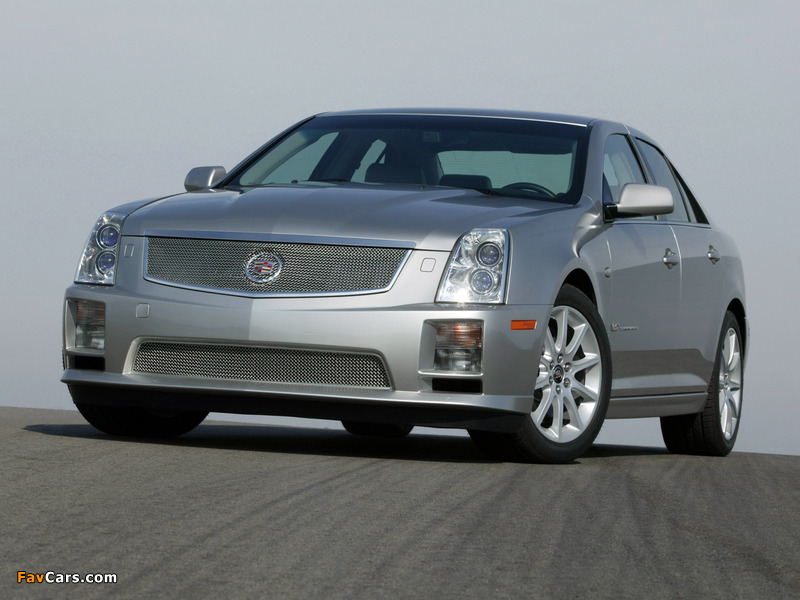 Cadillac STS-V 2005–09 wallpapers (800 x 600)
