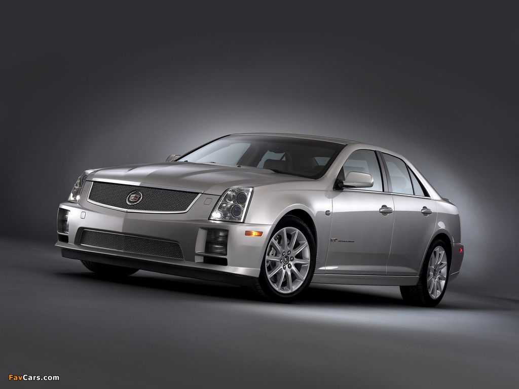 Cadillac STS-V 2005–09 wallpapers (1024 x 768)