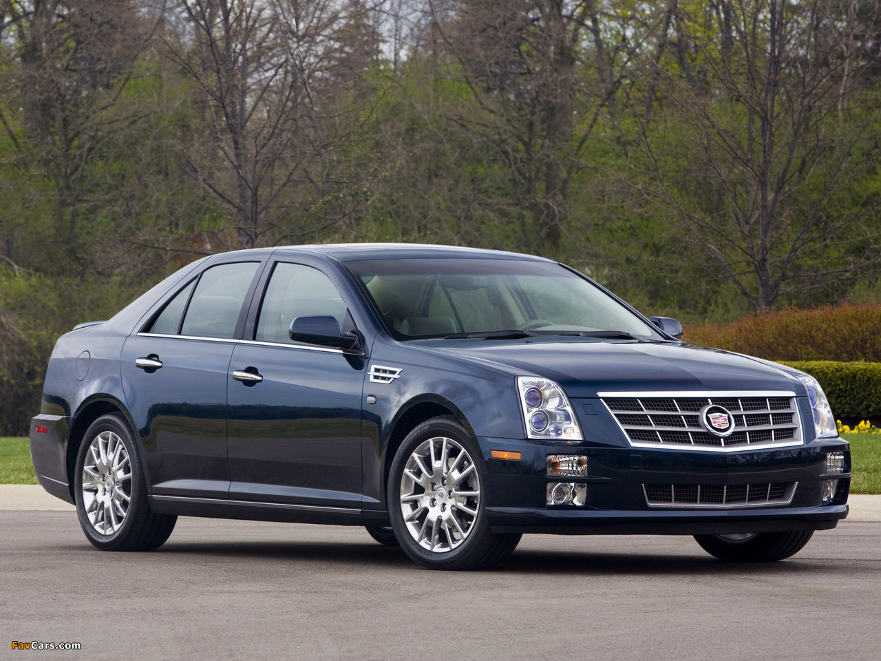 Cadillac STS 2007–11 wallpapers (1280 x 960)