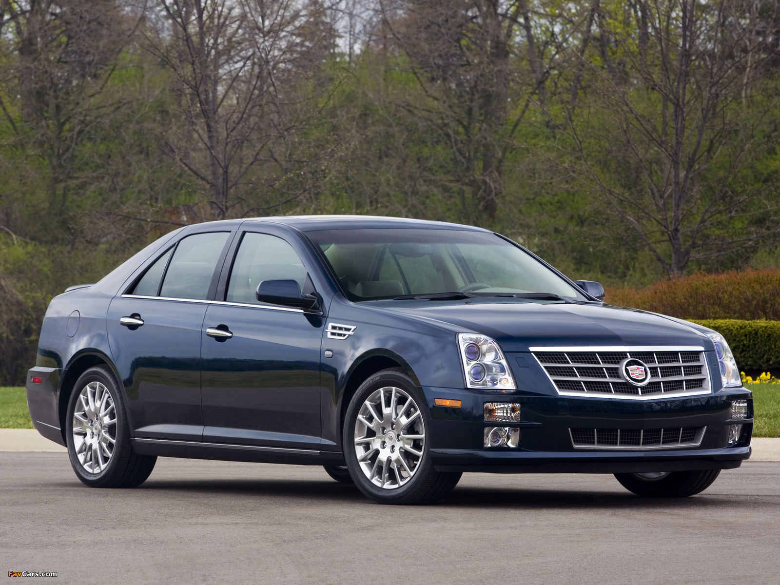 Cadillac STS 2007–11 wallpapers (1600 x 1200)