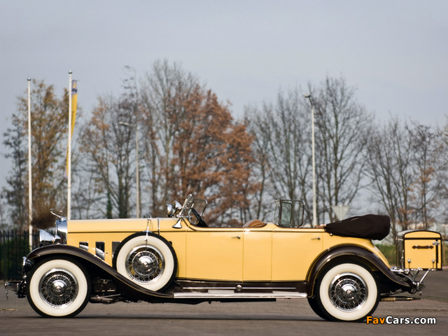 Cadillac V12 370-A All Weather Phaeton by Fleetwood 1931 photos (640 x 480)