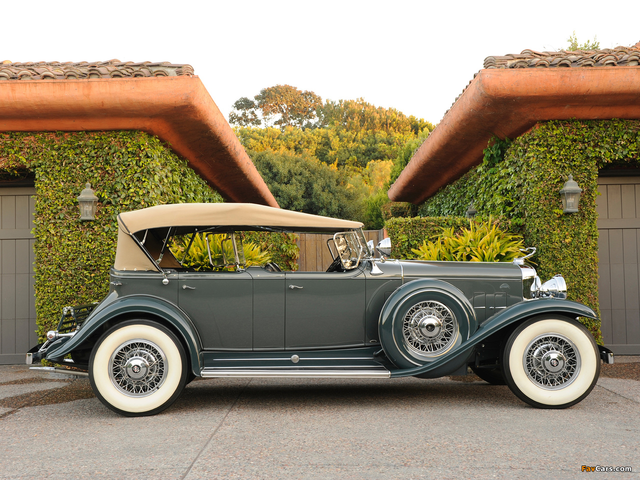 Cadillac V12 370-A All Weather Phaeton by Fleetwood 1931 pictures (1280 x 960)