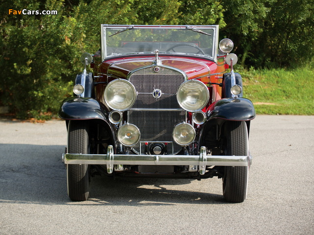 Cadillac V12 370-A Convertible Coupe 1931 wallpapers (640 x 480)