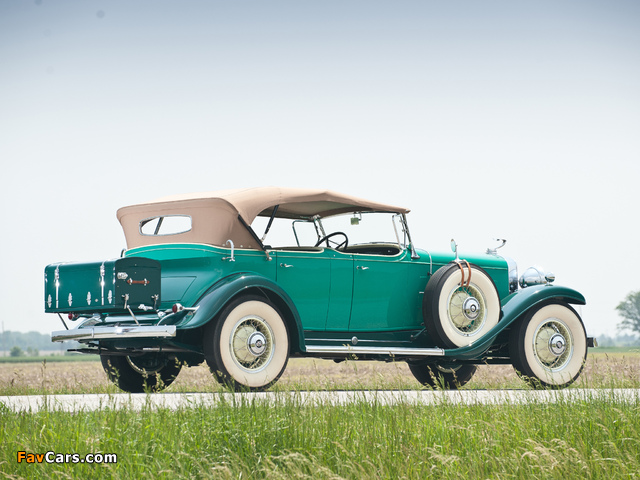 Cadillac V12 370-A Phaeton by Fleetwood 1931 wallpapers (640 x 480)