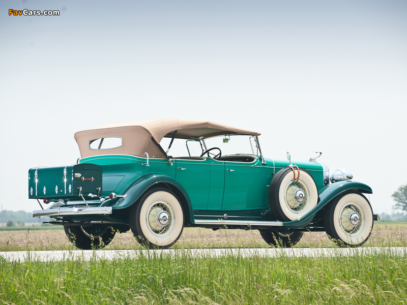 Cadillac V12 370-A Phaeton by Fleetwood 1931 wallpapers (800 x 600)