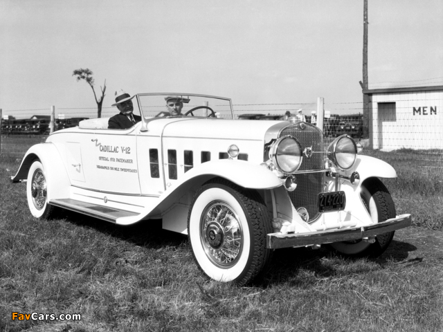 Cadillac V12 370-A Convertible Indy 500 Pace Car 1931 wallpapers (640 x 480)