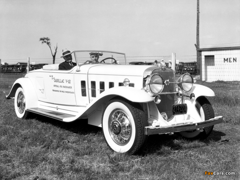 Cadillac V12 370-A Convertible Indy 500 Pace Car 1931 wallpapers (800 x 600)