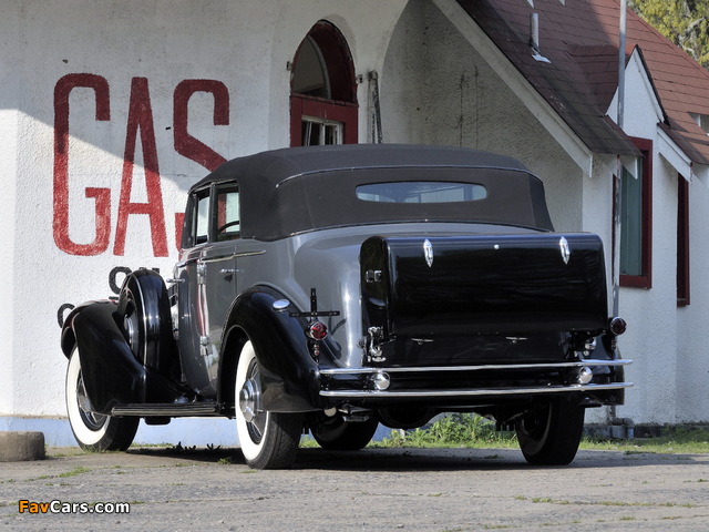 Cadillac V12 370-D All Weather Phaeton by Fleetwood 1934 pictures (640 x 480)