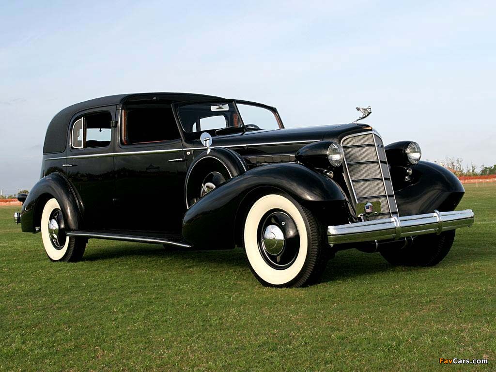 Cadillac V12 370-D Town Cabriolet by Fleetwood 1935 images (1024 x 768)